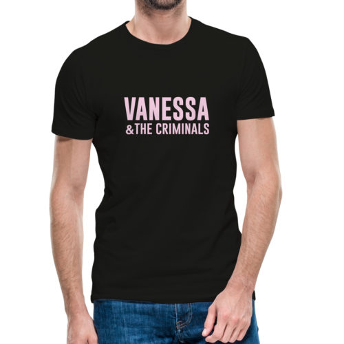 Camiseta Vanessa & The Criminals Negra Chico